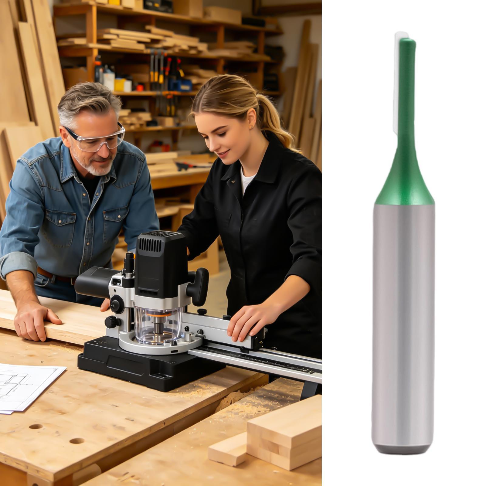 Router Bits For Woodworking - Straight Router Bits 0.3 Inch Shank