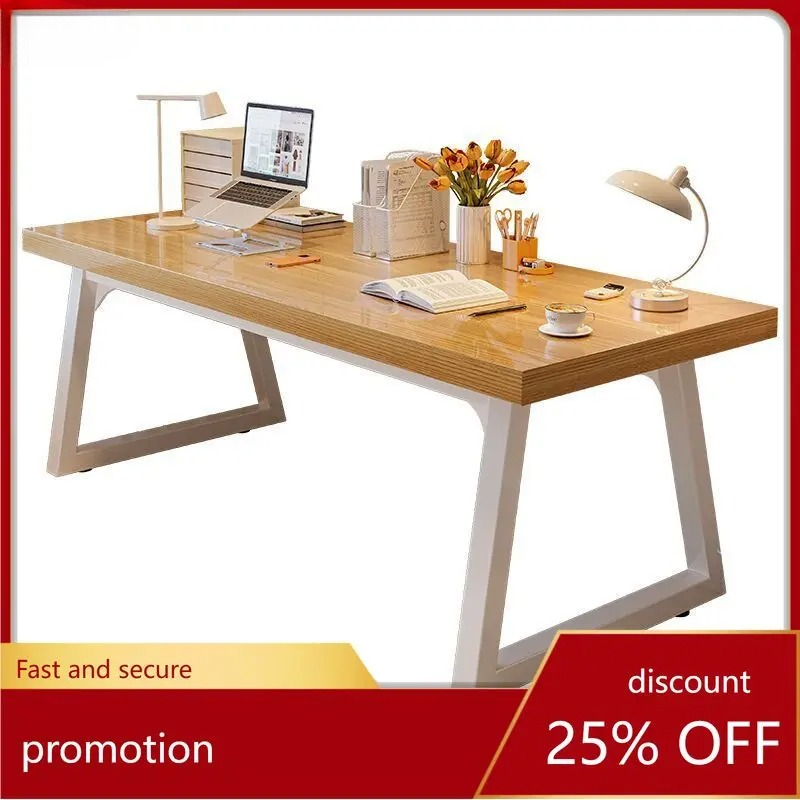 Woodworking Desk Chair - Double Large Desk for Adults, Home