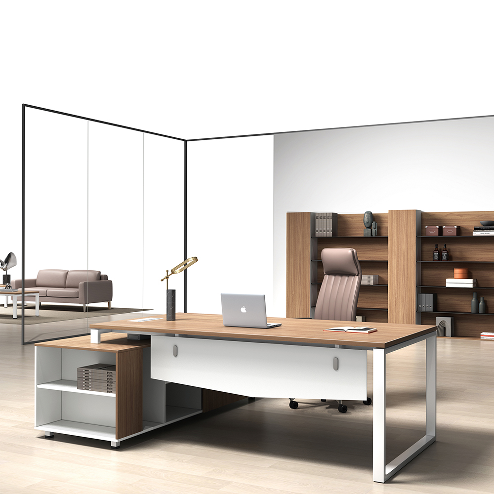 Woodworking Desk Chair - Hot Sale Modern l Shaped Executive