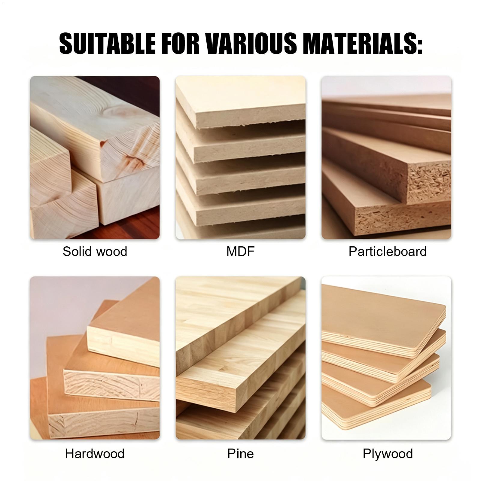 Router Bits For Woodworking - Straight Router Bit 0.3 Inch Shank