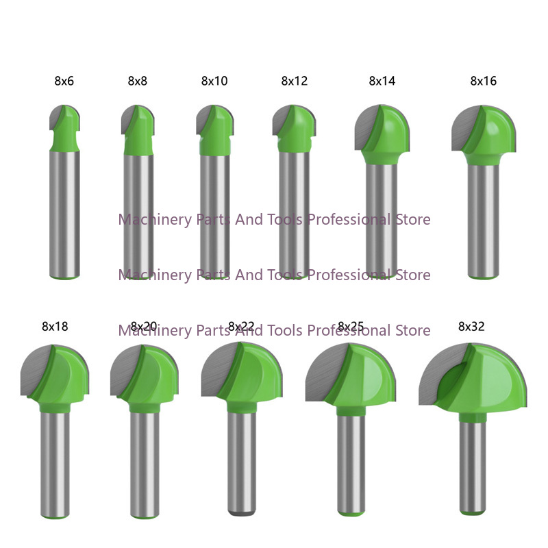 Router Bits For Woodworking - Round Bottom Over Nose Router Bit