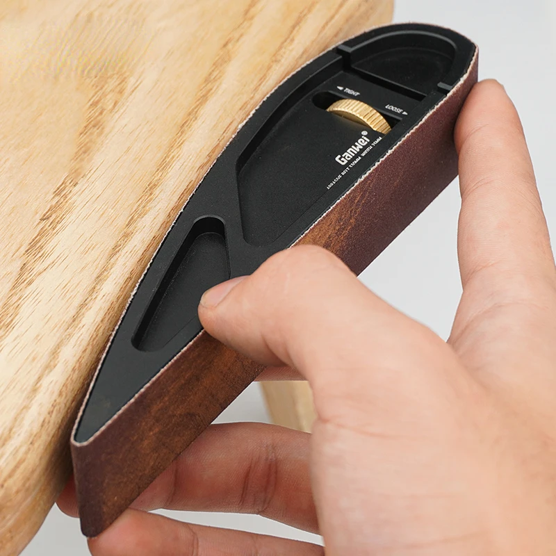 Woodworking Kumiko - Sandpaper Holder Aluminum Alloy Adjustable Manual