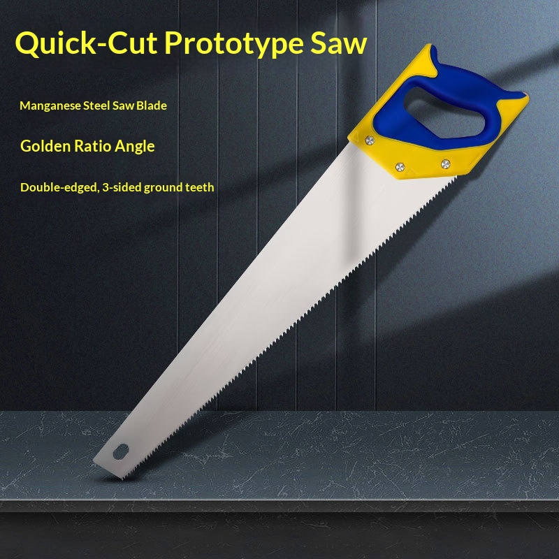 Woodworking Hand Saw - Manganese Steel Reeled Hand Saw for