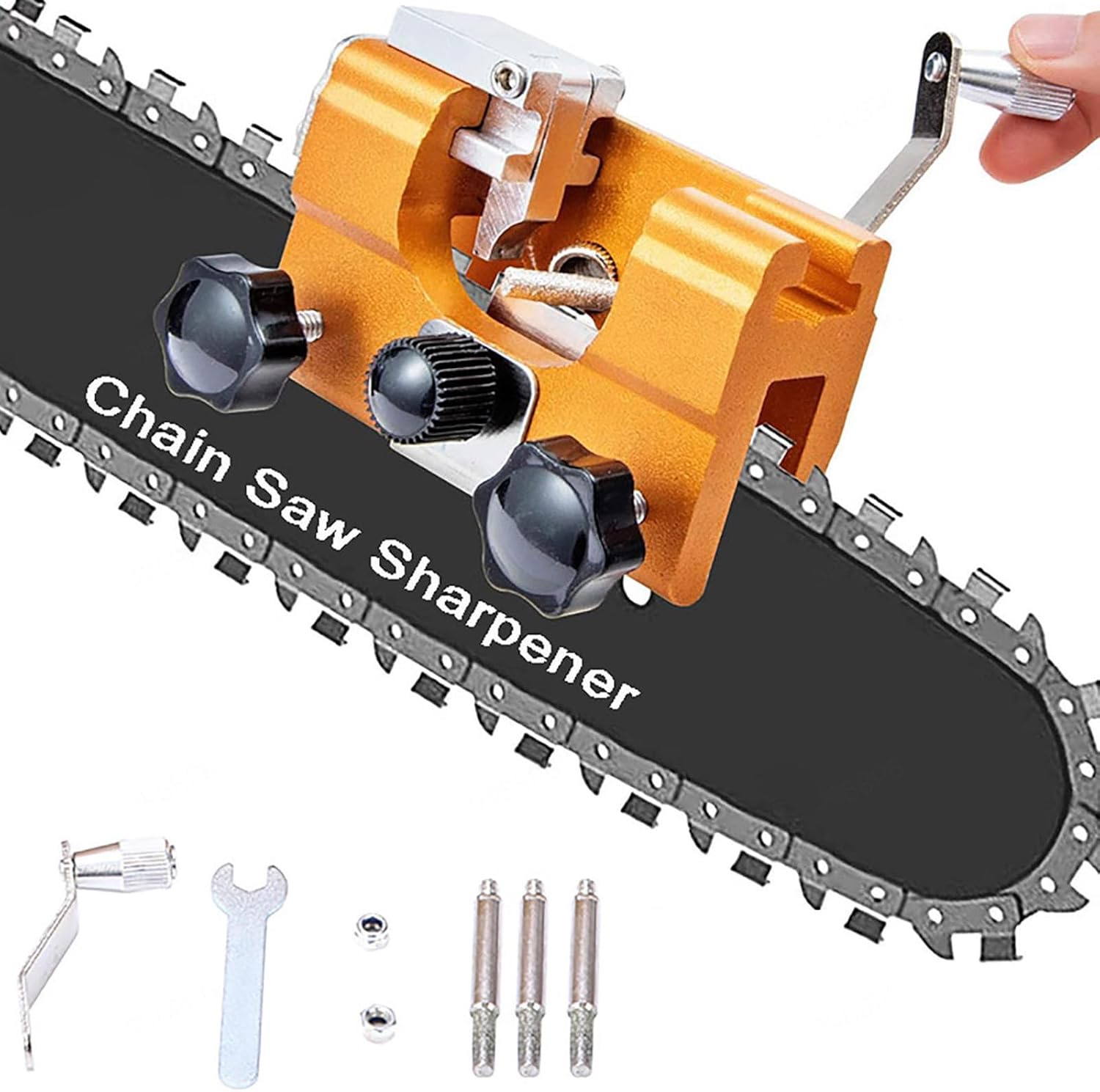 Woodworking Shop - Portable Manual Chain Saw Blade Sharpener
