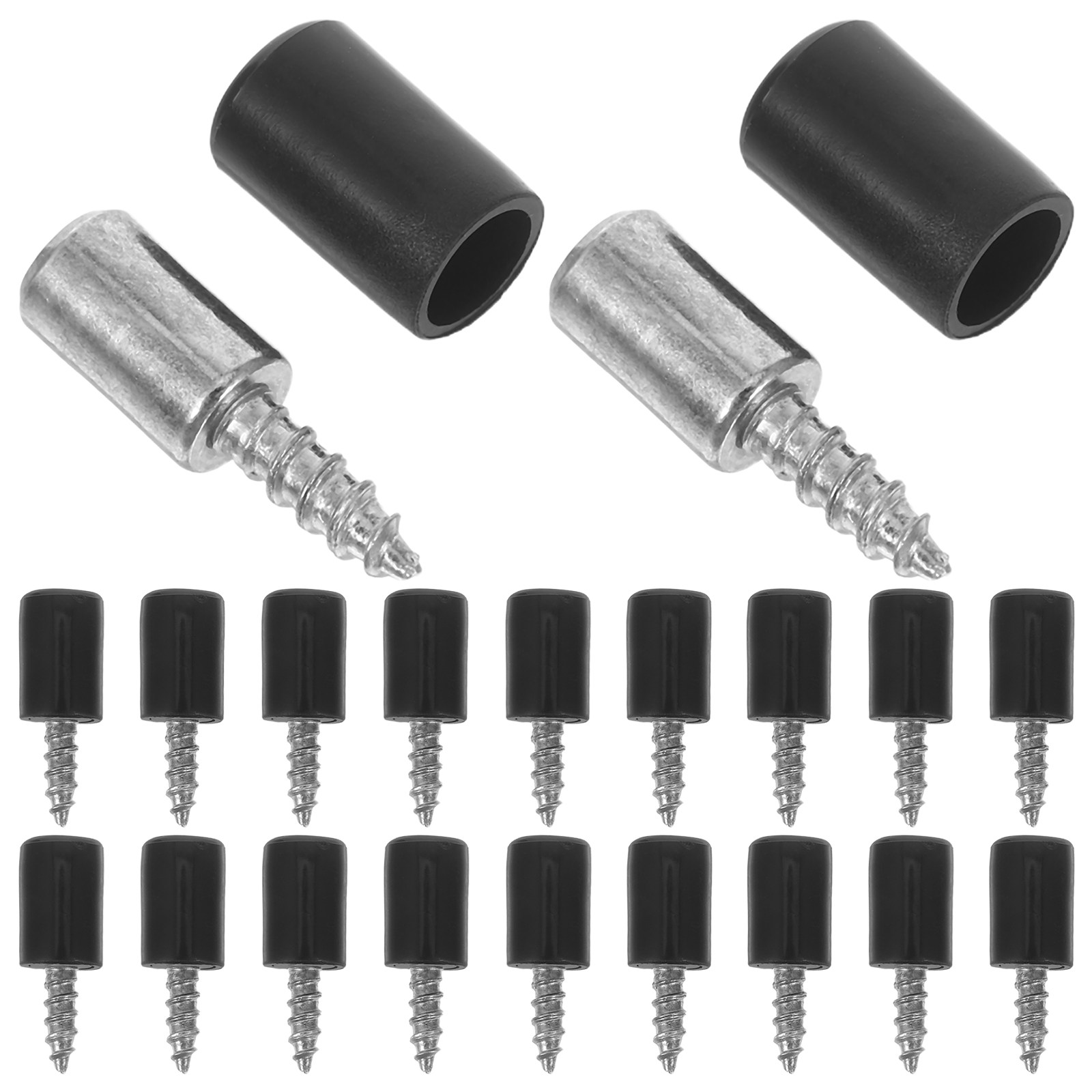 Woodworking Utensil Holder - 200Pcs Cabinet Shelf Holder Pins Rubber