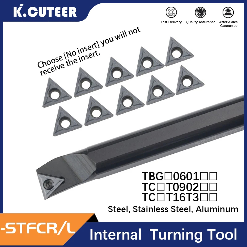 Parting Tool Lathe - S16Q-STFCR16 S20R-STFCR16 S25S-STFCR16 S32T-STFCR16 Internal Turning