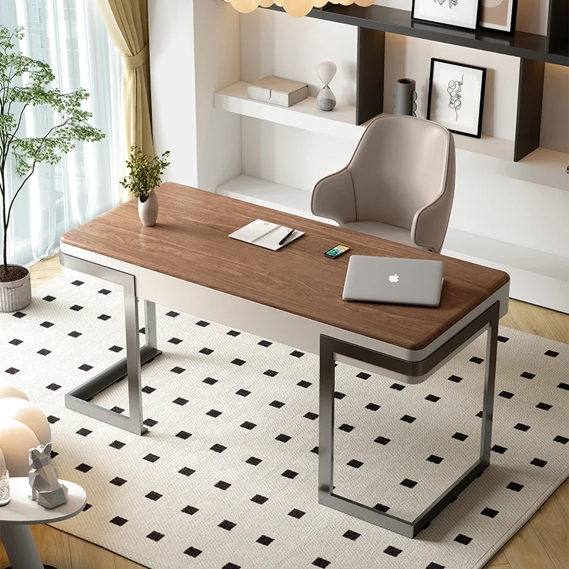 Woodworking Desk Chair - Work Charging Drawer Desk Office Organiser