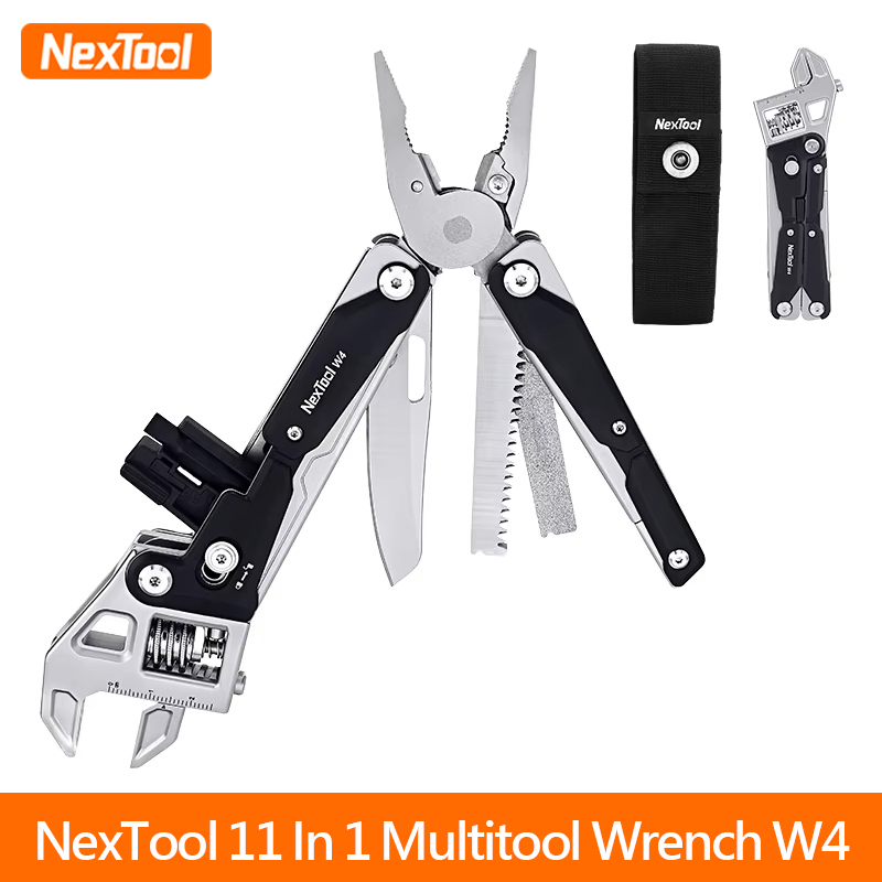 Woodworking Hand Saw - NexTool 11 In 1 Multitool Wrench