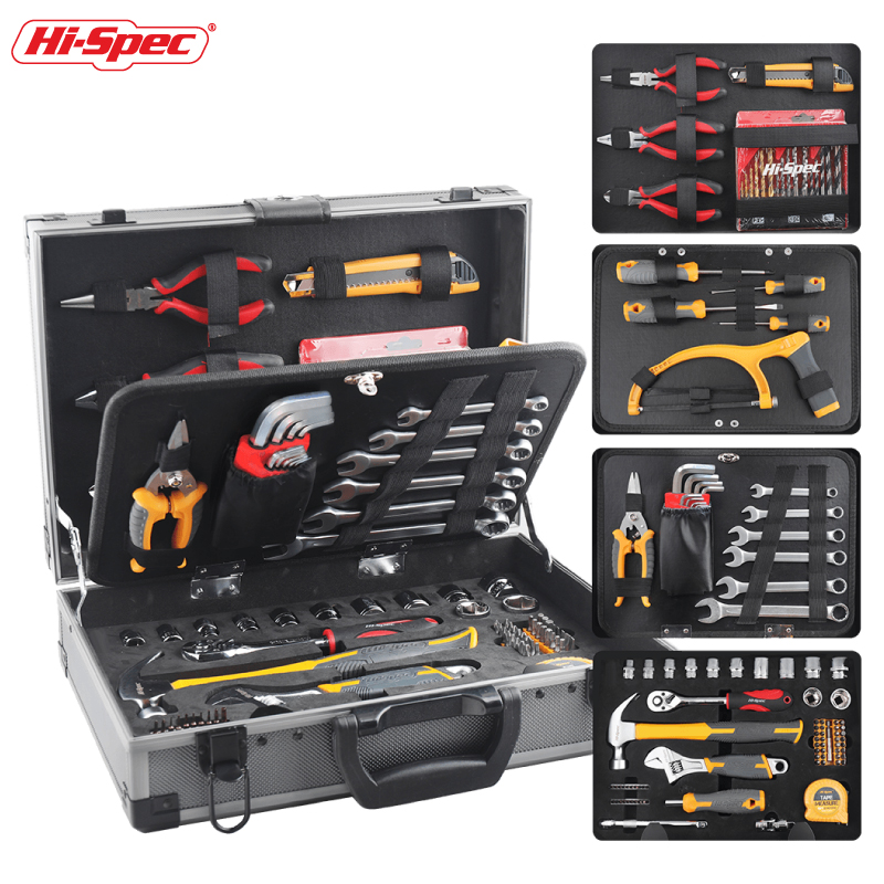 Woodworking Hand Saw - Hi-Spec Professional 91pcs Tools Set with