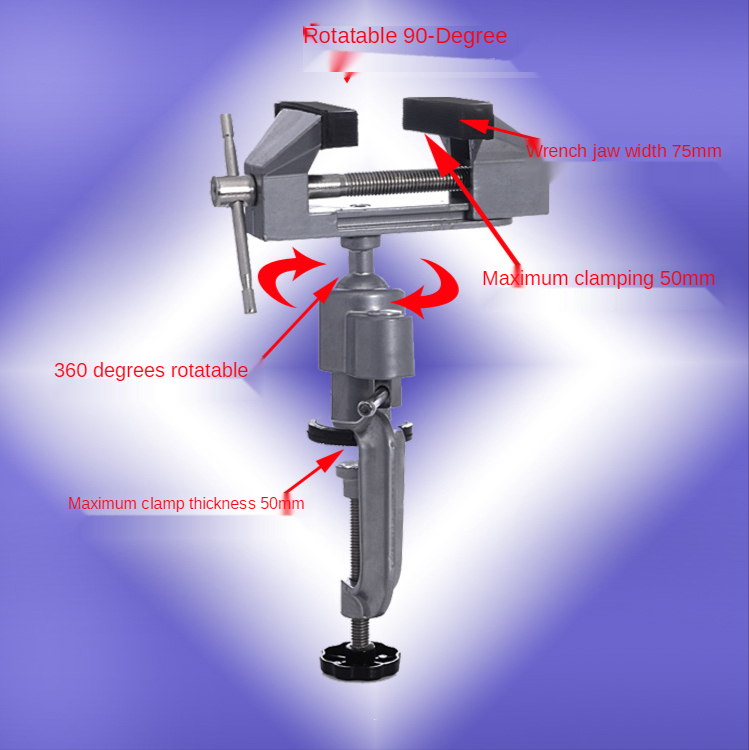 Table Vise 360 Degree Rotating - Woodworking Vise Types review and price