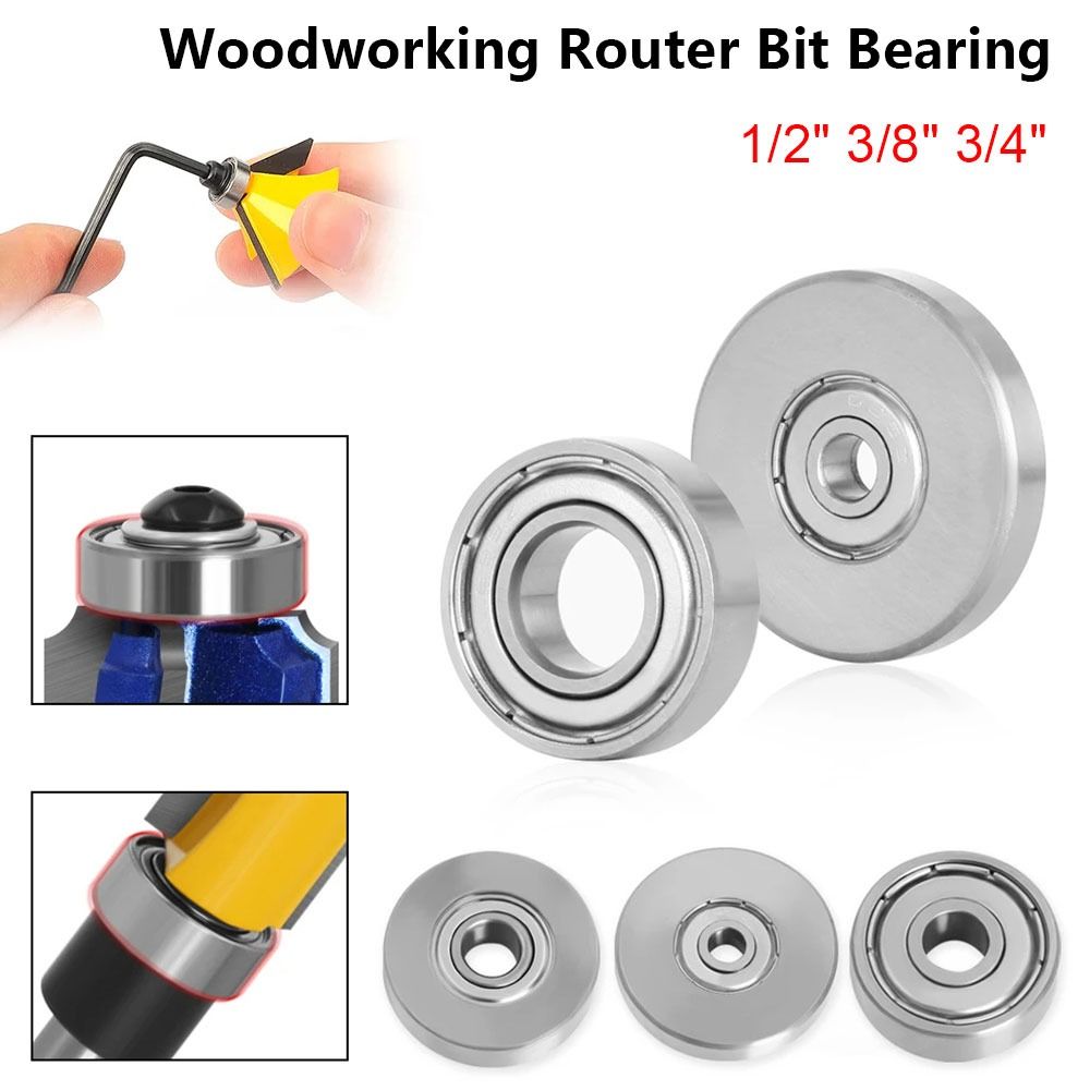 1Pcs 4.76mm 6.35mm 9mm Woodwor - Router Bits For Woodworking review and price