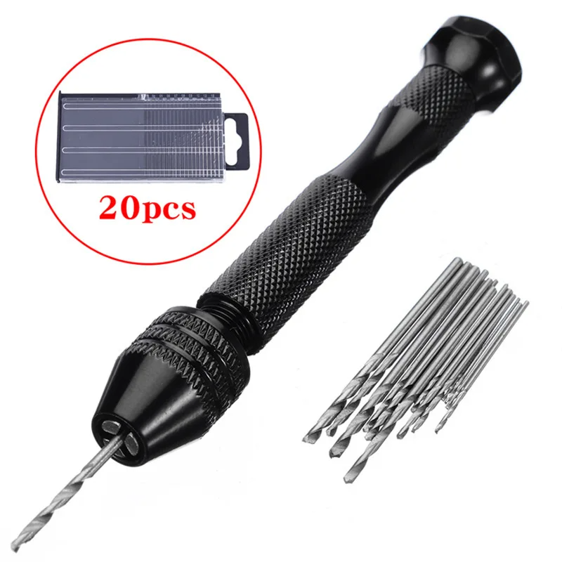 Mini Twist Drill Bits Hand Dri - Woodworking Vise Types review and price