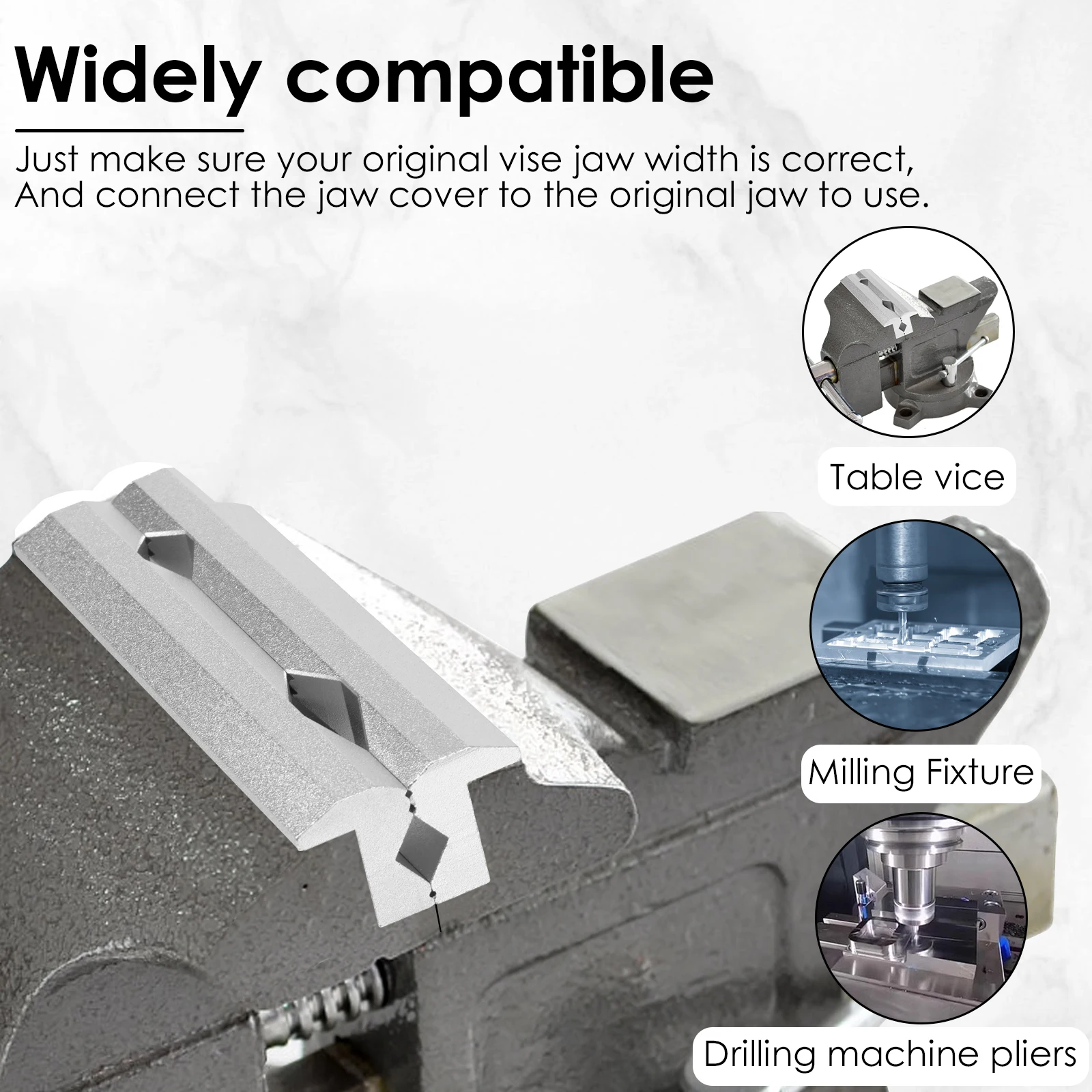 Magnetic Vise Jaws 4/5/6inch V - Woodworking Vise Types review and price