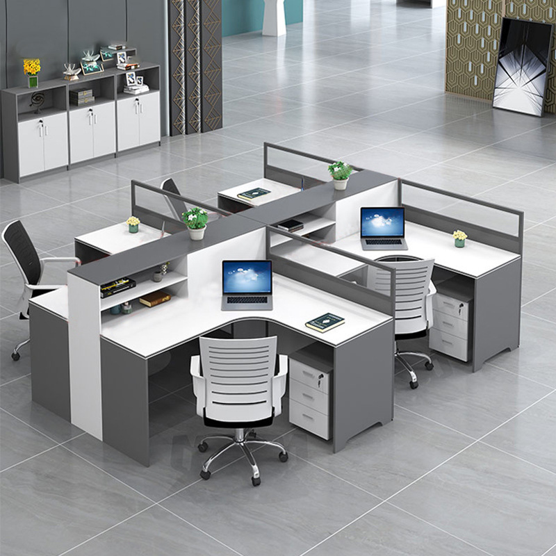 Modern Simple 4/6 Staff Desk T - Woodworking Desk Chair review and price