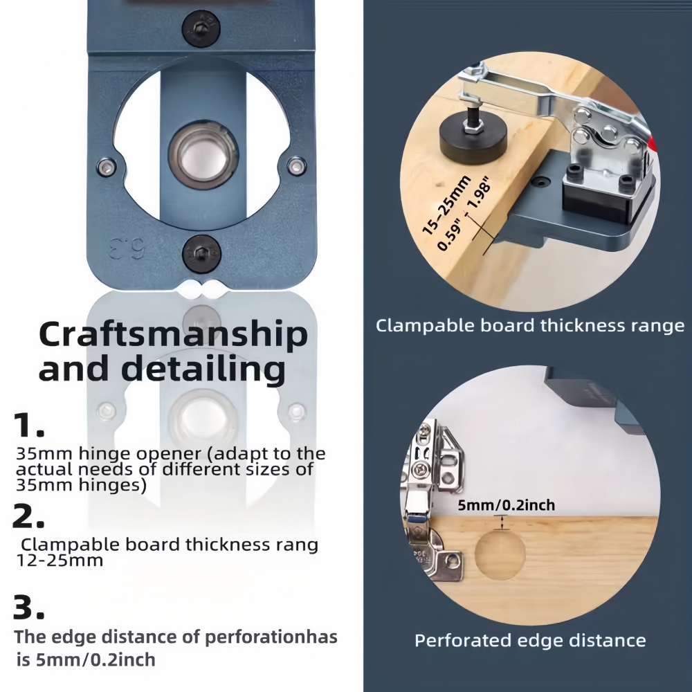 35mm Hinge Jig Kit - Adjustabl - Woodworking Classes review and price