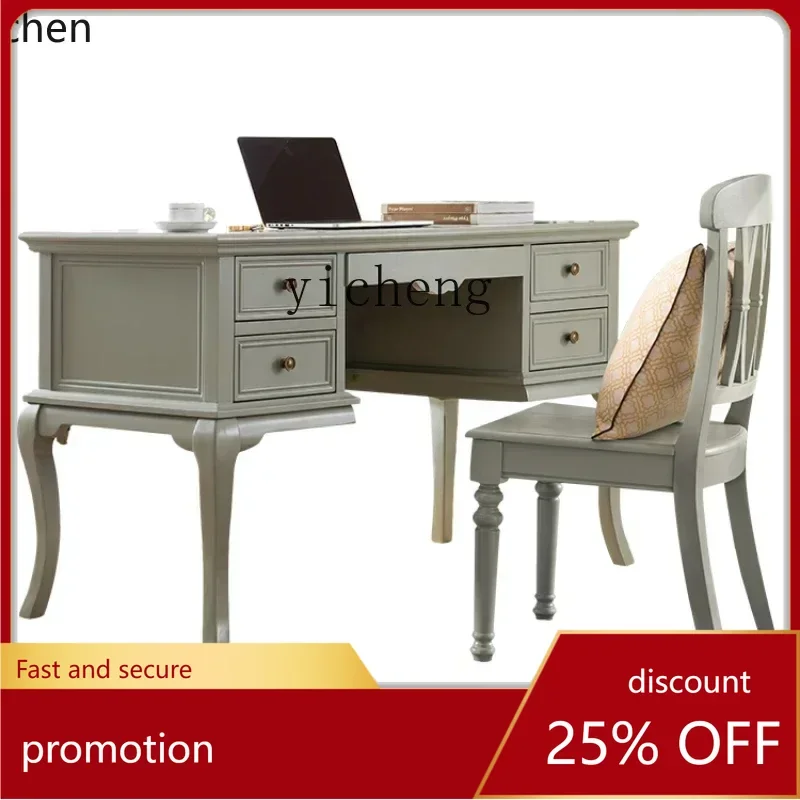 O15-  American country desk pa - Woodworking Desk Chair review and price