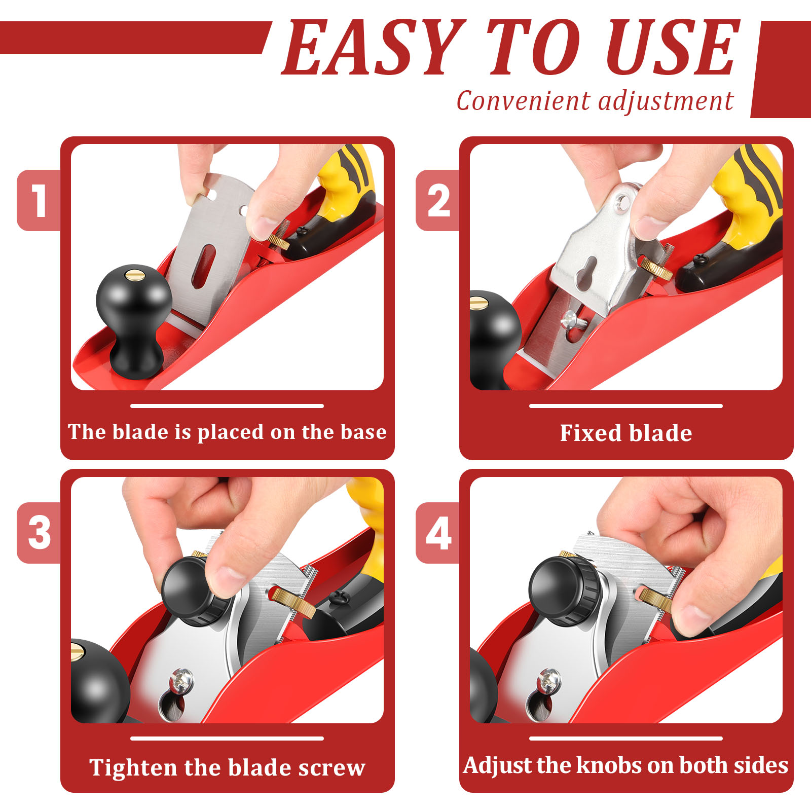 Wood Hand Planer Set Hand Tool - Woodworking Shop review and price