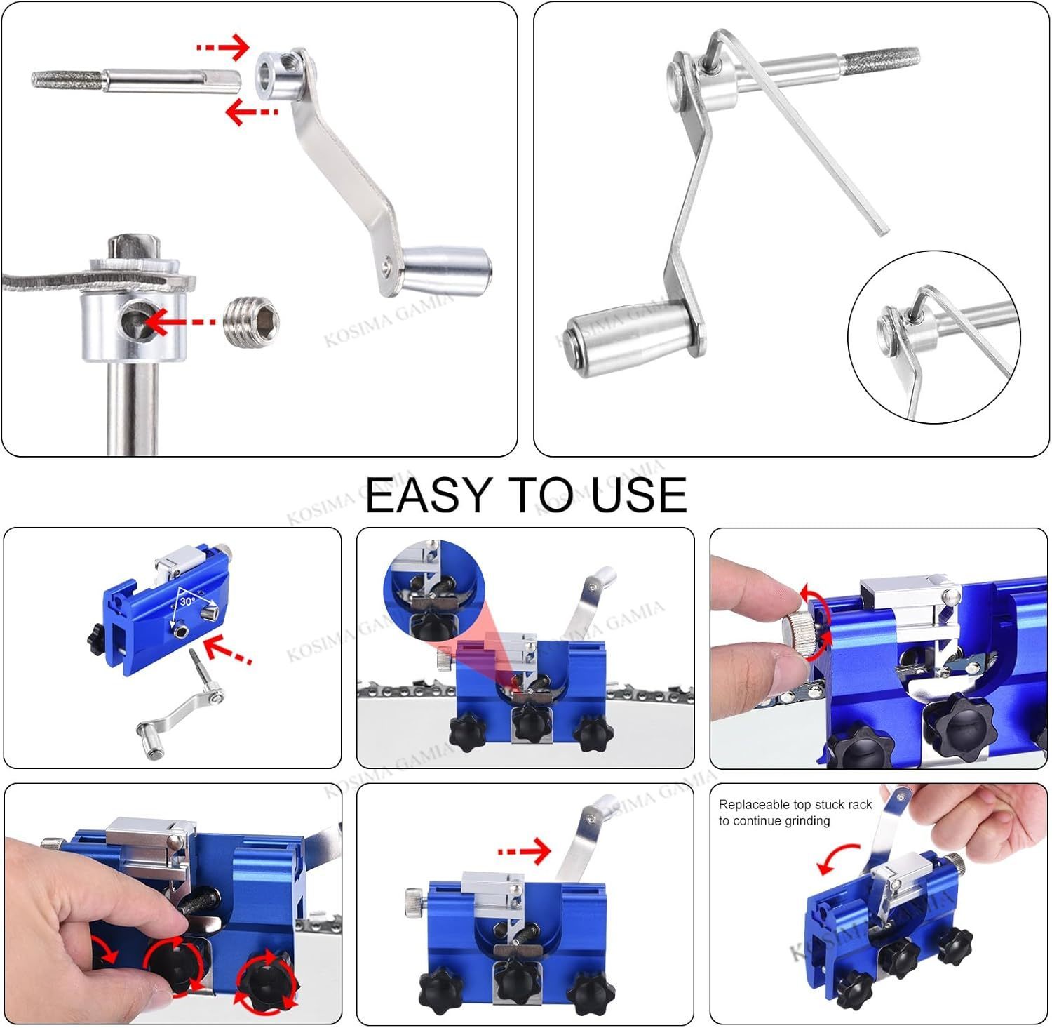 Portable Manual Chain Saw Blad - Woodworking Shop review and price