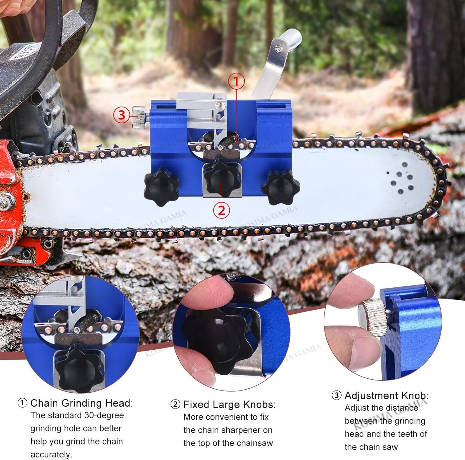 Portable Manual Chain Saw Blad - Woodworking Shop review and price