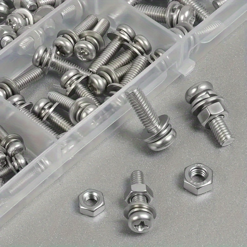 Hex Nuts and Bolt Set - 320 pi - Woodworking Shop review and price