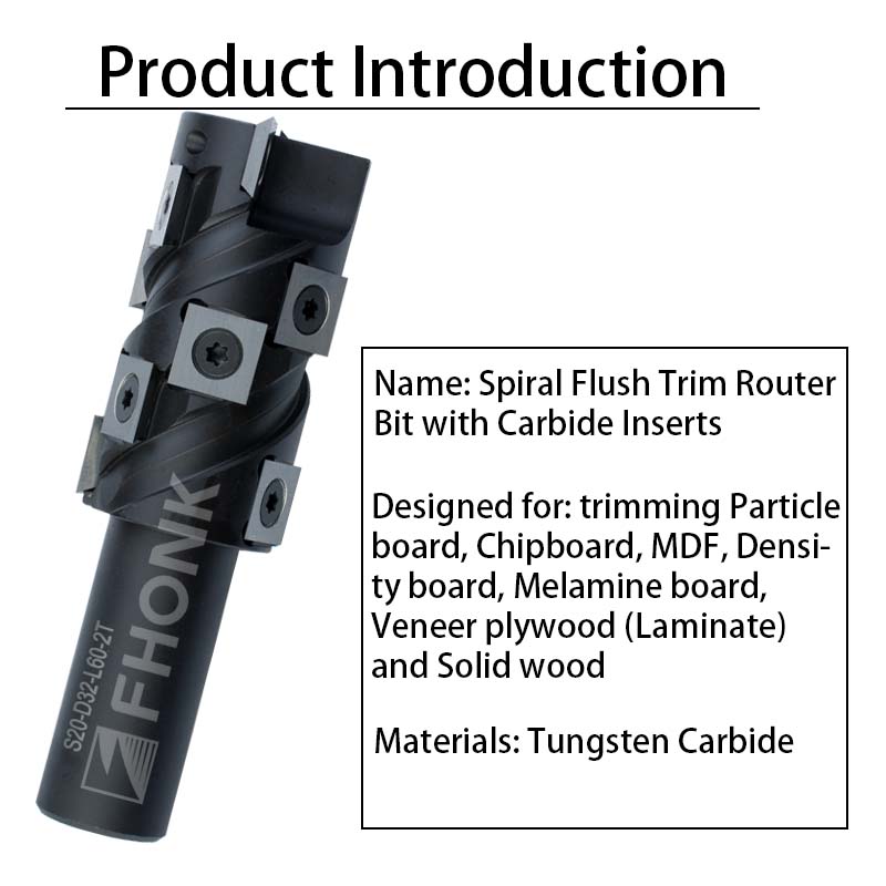 20mm Shank Flush Trim Router B - Router Bits For Woodworking review and price