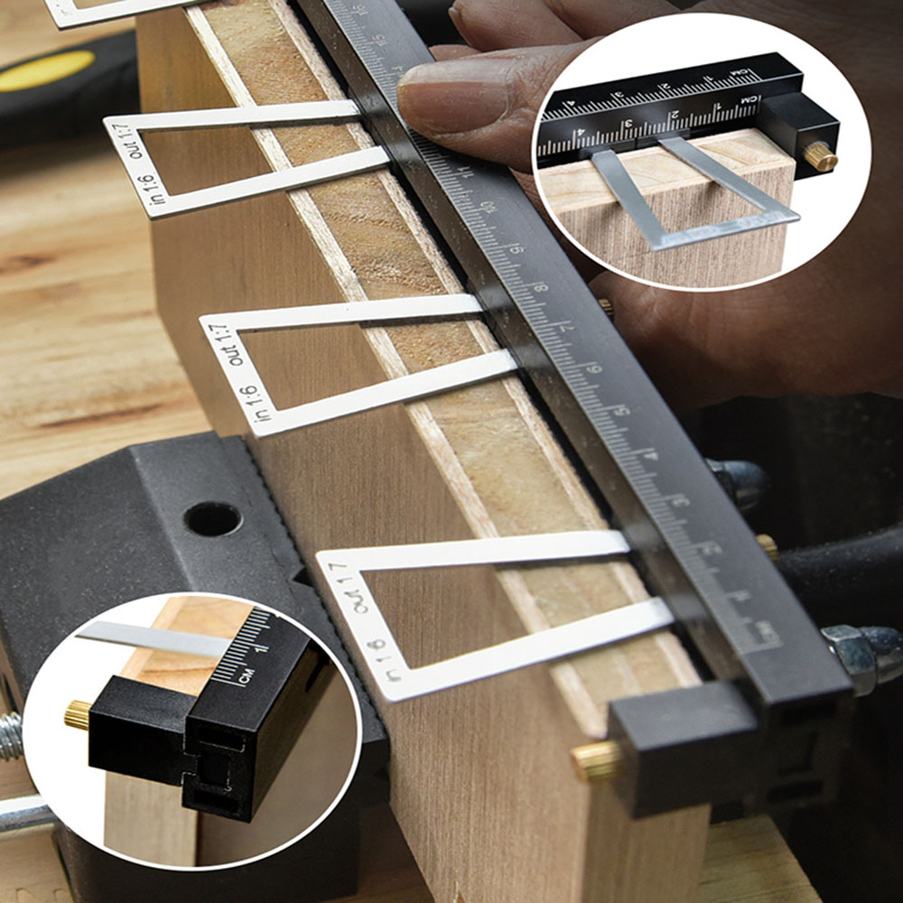 28pc/set Dovetail Tenon Markin - Woodworking Kumiko review and price