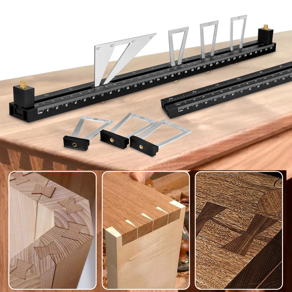 28pc/set Dovetail Tenon Markin - Woodworking Kumiko review and price