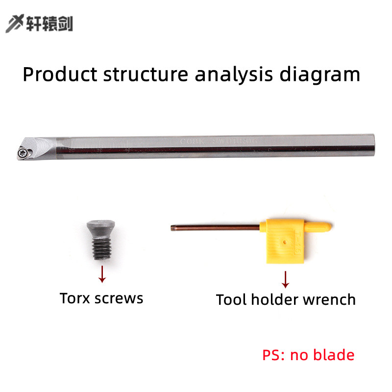 1PC C05H-SWUBR06 C06K-SWUBR06  - Parting Tool Lathe review and price