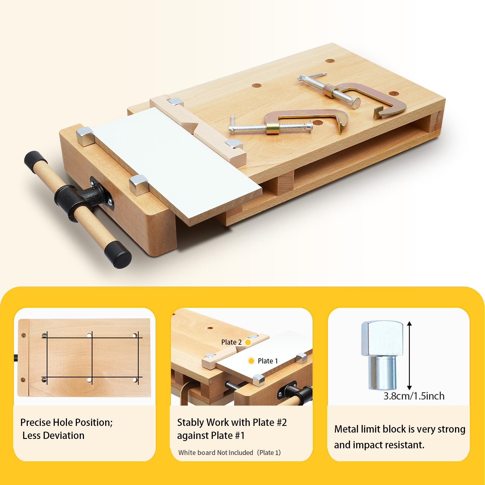 Wood Vise Workbench, Stable Cl - Woodworking Vise For Workbench review and price