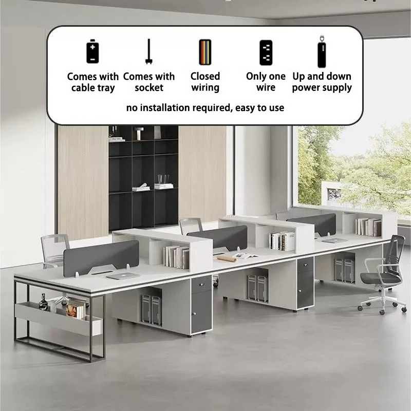 Office Staff Work Desk And Cha - Woodworking Desk Chair review and price